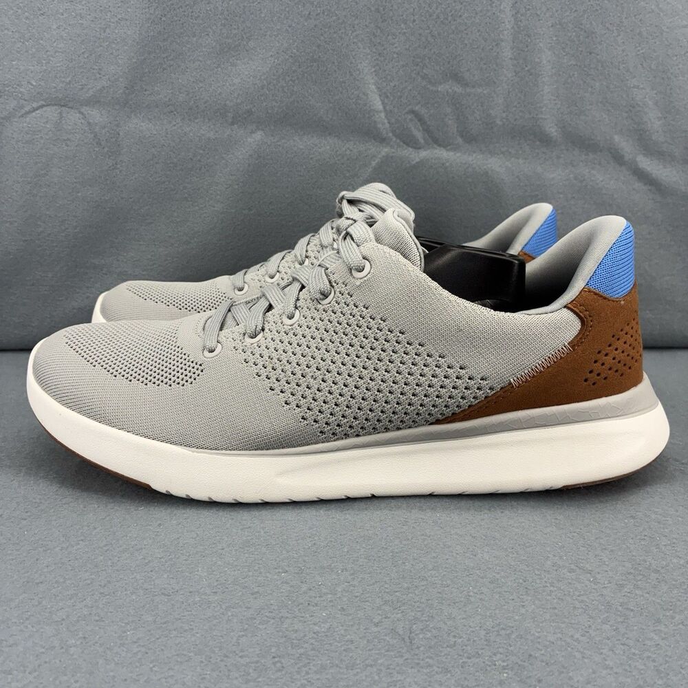 Kizik Lima Harbor Mist Women’s Size 11.5 Athletic Sneaker Mens Size 10 Blue Gray
